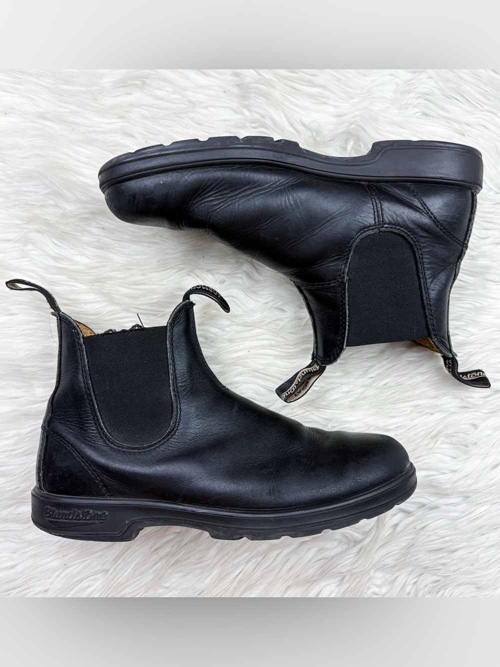 Blundstone 510 Originals Chelsea Boots Black Leather AU 6 Womens 9 Mens 7